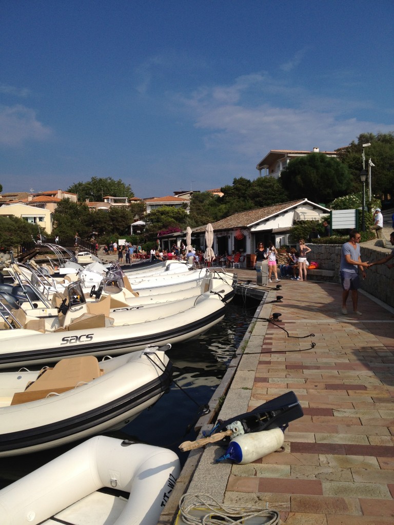 Porto Rotondo promenad